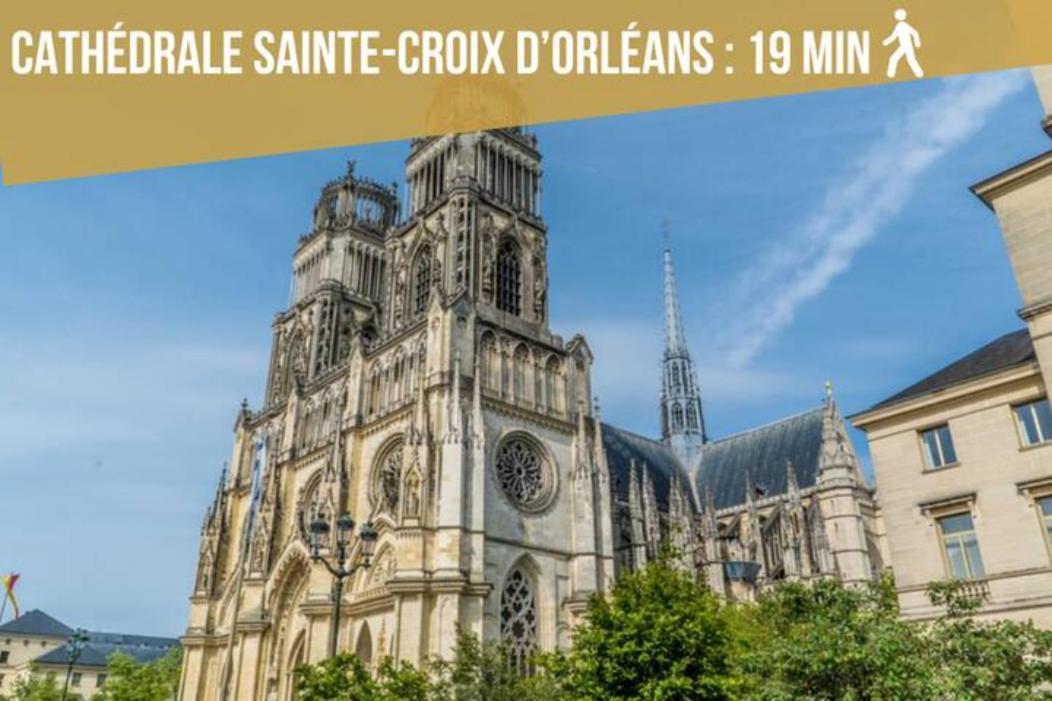 T2 Gare + Parking Apartman Orléans Kültér fotó