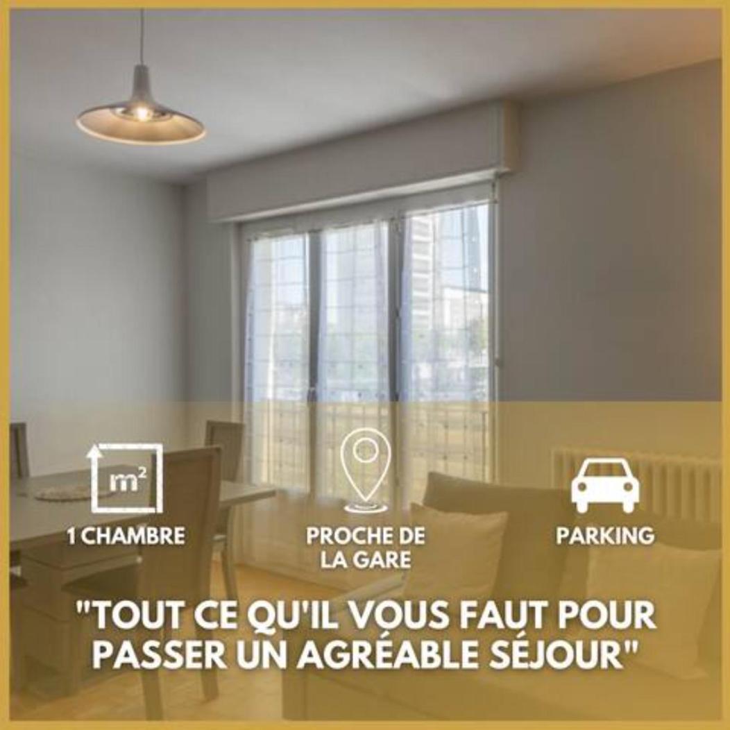 T2 Gare + Parking Apartman Orléans Kültér fotó